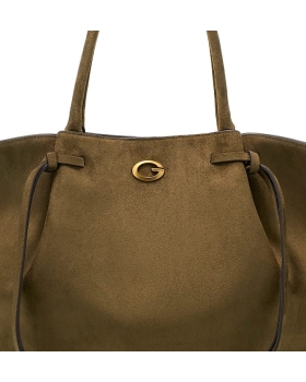 Τσάντα GUESS Allegra Girlfriend Tote HWSG2237230 Λαδί