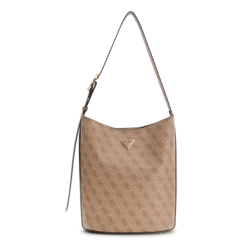 Τσάντα GUESS Meridian Bucket HWSG6974040 Μπεζ