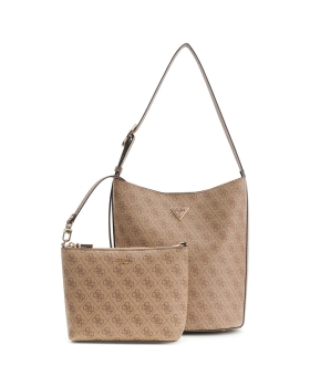 Τσάντα GUESS Meridian Bucket HWSG6974040 Μπεζ