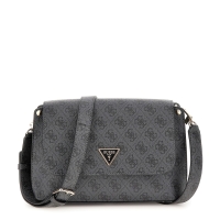 Τσάντα GUESS Meridian Flap Crossbody HWSG6974200 Μαύρο