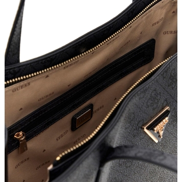 Τσάντα GUESS Meridian Girlfriend Tote HWSG6974230 Ανθρακί