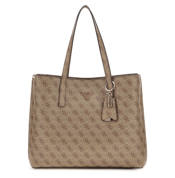Τσάντα GUESS Meridian Girlfriend Tote HWSG6974230 Μπεζ