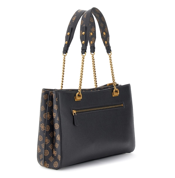 Τσάντα GUESS Fynna Carryall HWPB8993230 Γκρι