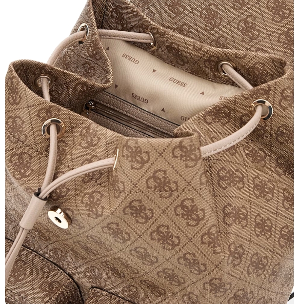 Σακίδιο GUESS Manhattan Flap HWSG7118310 Μπεζ