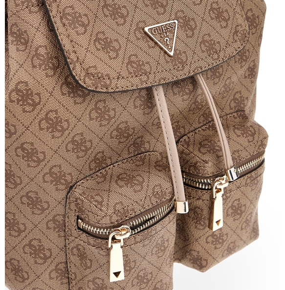 Σακίδιο GUESS Manhattan Flap HWSG7118310 Μπεζ