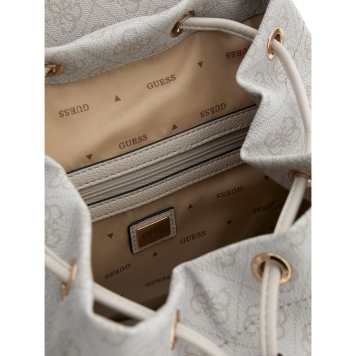 Σακίδιο GUESS Manhattan Flap HWSG7118310 Εκρού
