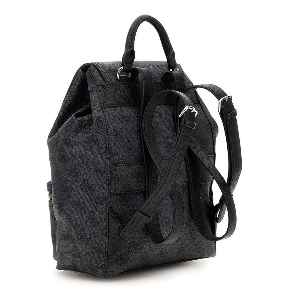 Σακίδιο GUESS Manhattan Flap HWSG7118310 Ανθρακί