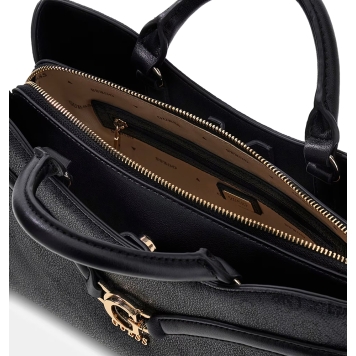 Τσάντα GUESS Dea Girlfriend Satchel HWSG7993060 Ανθρακί