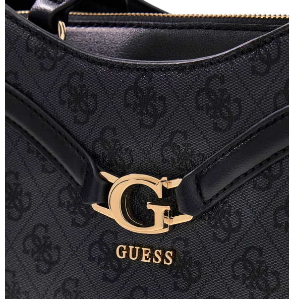 Τσάντα GUESS Dea Girlfriend Satchel HWSG7993060 Ανθρακί