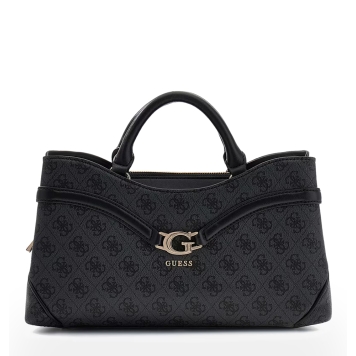 Τσάντα GUESS Dea Girlfriend Satchel HWSG7993060 Ανθρακί