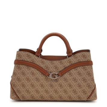 Τσάντα GUESS Dea Girlfriend Satchel HWSG7993060 Μπεζ