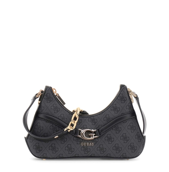 Τσάντα GUESS Dea Crossbody Top Zip HWSG7993730 Ανθρακί