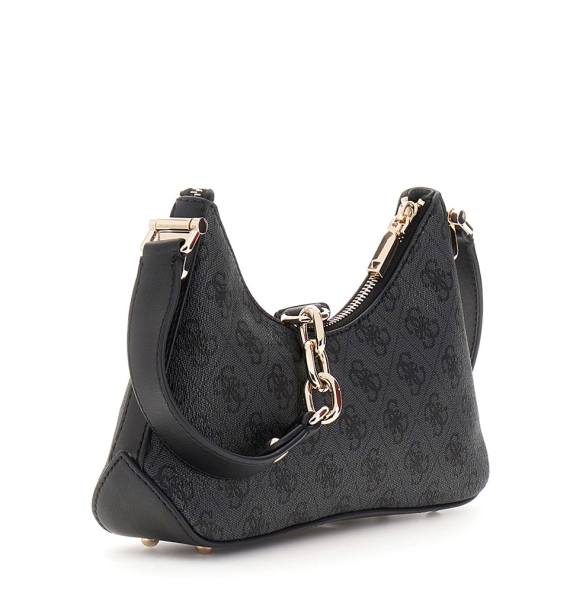 Τσάντα GUESS Dea Crossbody Top Zip HWSG7993730 Ανθρακί