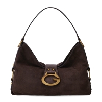 Τσάντα GUESS Camden Shoulder HWSG9308180 Καφέ