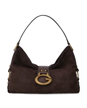 Τσάντα GUESS Camden Shoulder HWSG9308180 Καφέ
