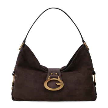 Τσάντα GUESS Camden Shoulder HWSG9308180 Καφέ