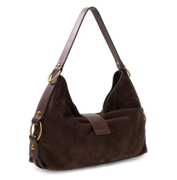 Τσάντα GUESS Camden Shoulder HWSG9308180 Καφέ