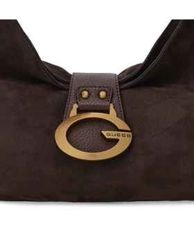 Τσάντα GUESS Camden Shoulder HWSG9308180 Καφέ