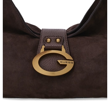 Τσάντα GUESS Camden Shoulder HWSG9308180 Καφέ