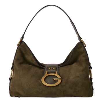 Τσάντα GUESS Camden Shoulder HWSG9308180 Λαδί
