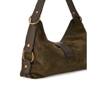 Τσάντα GUESS Camden Shoulder HWSG9308180 Λαδί