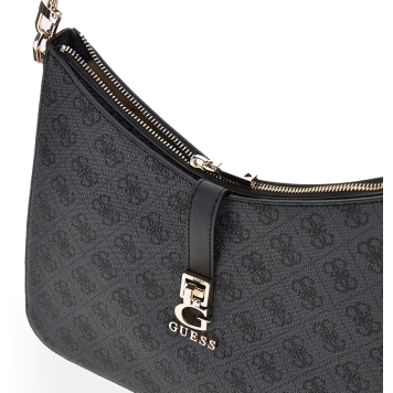 Τσάντα GUESS Zamira Hobo Shoulder HWSG9629020 Μαύρο