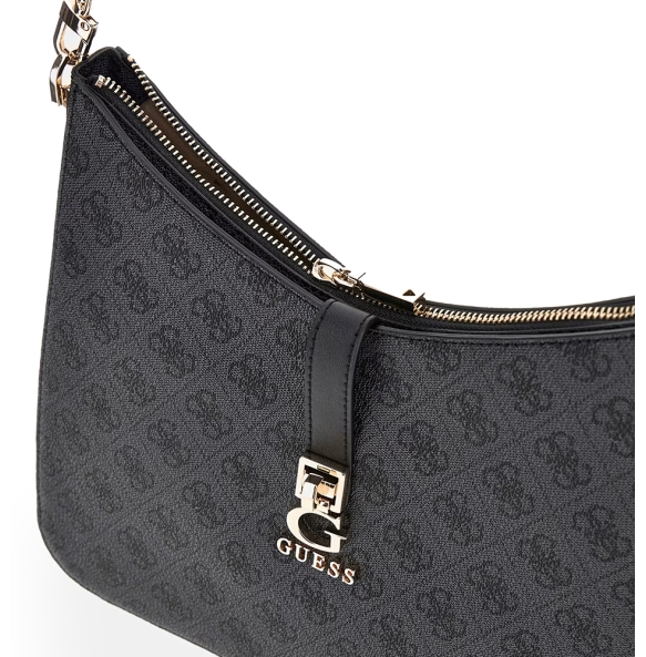 Τσάντα GUESS Zamira Hobo Shoulder HWSG9629020 Μαύρο
