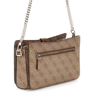 Τσάντα GUESS Zamira Top Zip Shoulder Bag HWSG9629180 Ταμπά