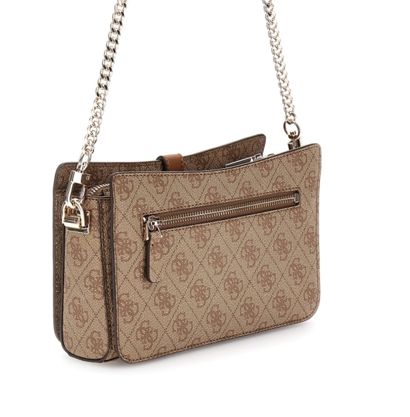 Τσάντα GUESS Zamira Top Zip Shoulder Bag HWSG9629180 Ταμπά