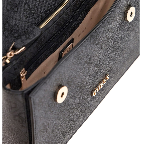Τσάντα GUESS Zamira Convertible xBody Flap HWSG9629210 Γκρι