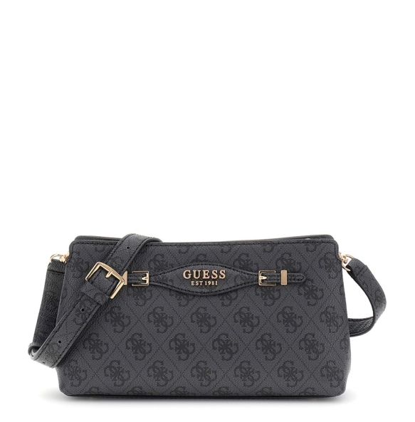 Τσάντα GUESS Katya Crossbody Top Zip HWSG9652120 Μαύρο