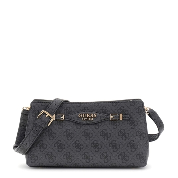 Τσάντα GUESS Katya Crossbody Top Zip HWSG9652120 Μαύρο