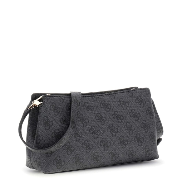Τσάντα GUESS Katya Crossbody Top Zip HWSG9652120 Μαύρο