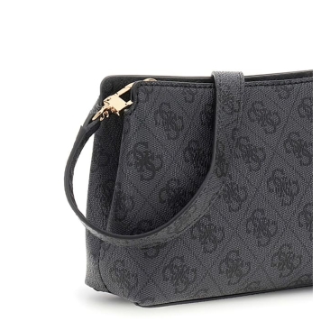 Τσάντα GUESS Katya Crossbody Top Zip HWSG9652120 Μαύρο