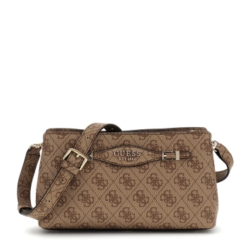 Τσάντα GUESS Katya Crossbody Top Zip HWSG9652120 Μπεζ