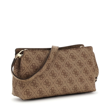 Τσάντα GUESS Katya Crossbody Top Zip HWSG9652120 Μπεζ