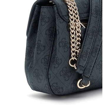 Τσάντα GUESS Katya Convertible XBody Flap HWSG9652210 Μαύρο