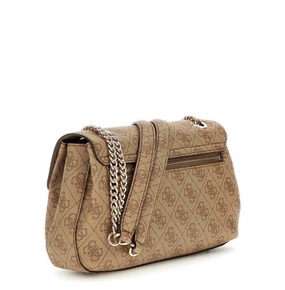 Τσάντα GUESS Katya Convertible XBody Flap HWSG9652210 Μπεζ