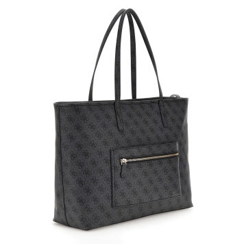 Τσάντα GUESS Power Play Large Tech Tote HWSL7124240 Ανθρακί