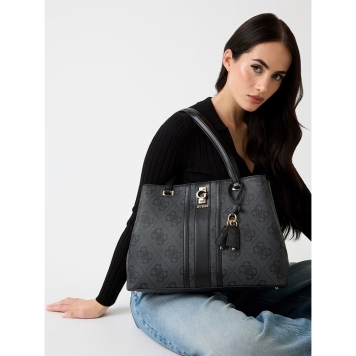 Τσάντα GUESS Erenia Tote HWSO7838230 Ανθρακί