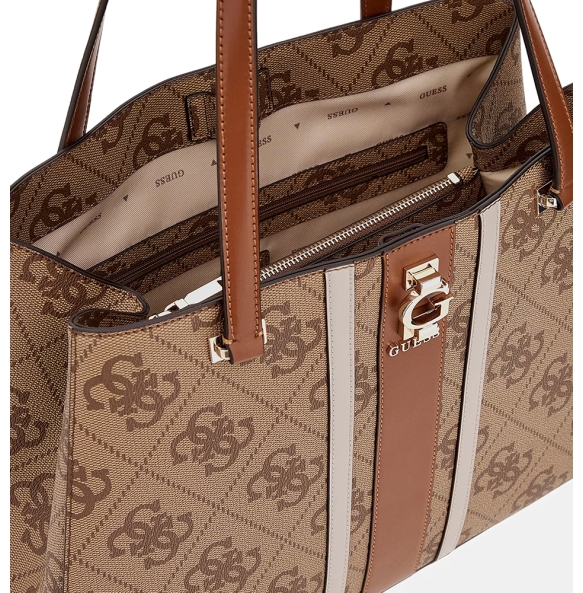 Τσάντα GUESS Erenia Tote HWSO7838230 Μπεζ