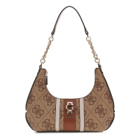 Τσάντα Guess Erenia Top Zip Shoulder Bag HWSO7838180 Μπεζ