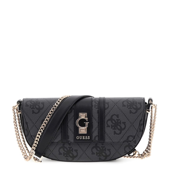 Τσάντα Guess Erenia Convertible XBody Flap HWSO7838210 Ανθρακί Τσάντα Guess Erenia Convertible XBody Flap HWSO7838210 Ανθρακί