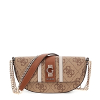 Τσάντα Guess Erenia Convertible XBody Flap HWSO7838210 Μπεζ