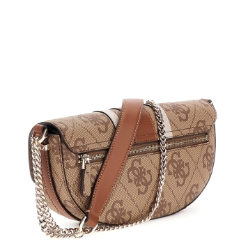 Τσάντα Guess Erenia Convertible XBody Flap HWSO7838210 Μπεζ