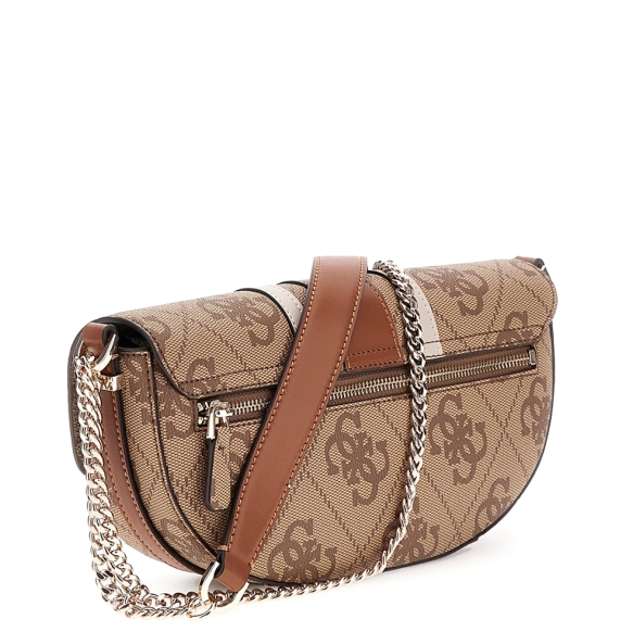 Τσάντα Guess Erenia Convertible XBody Flap HWSO7838210 Μπεζ