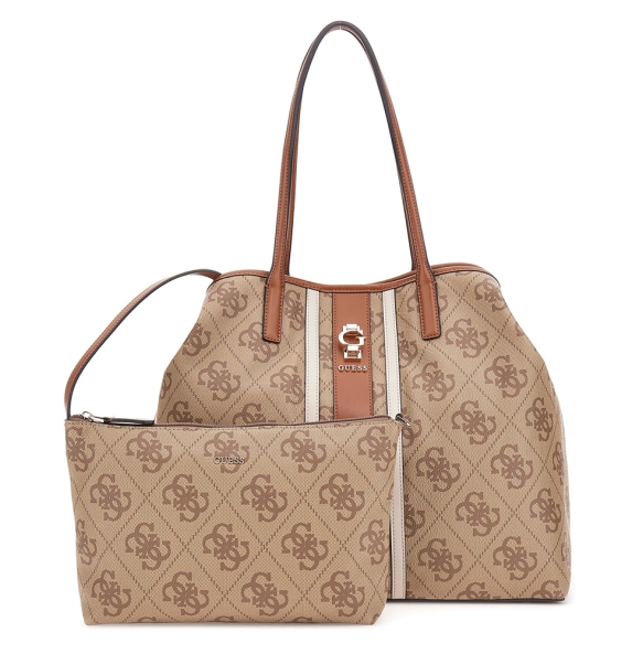 Τσάντα GUESS Erenia Large 2 in 1 HWSO7838240 Μπεζ