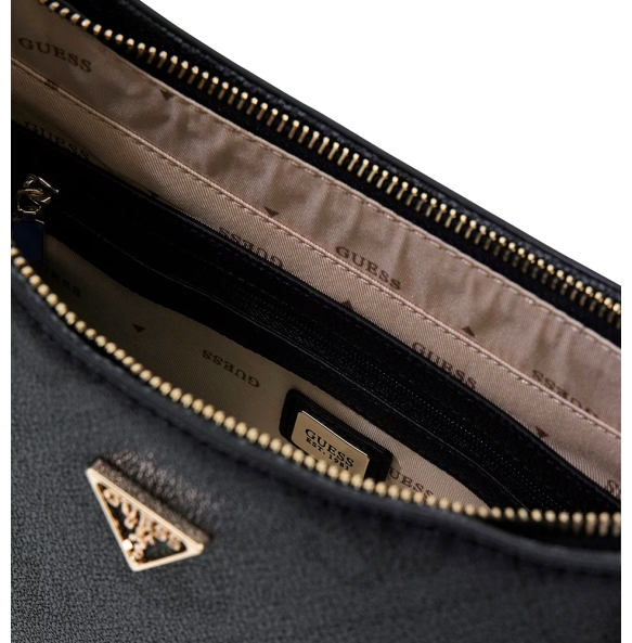 Τσάντα GUESS Noelle Top Zip HWSO9672180 Ανθρακί