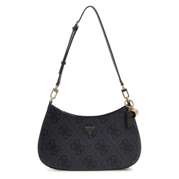 Τσάντα GUESS Noelle Top Zip HWSO9672180 Ανθρακί