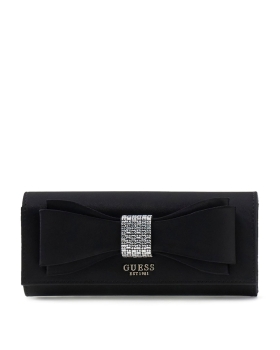 Τσάντα GUESS Elsie Clutch HWSS9650710 Μαύρο